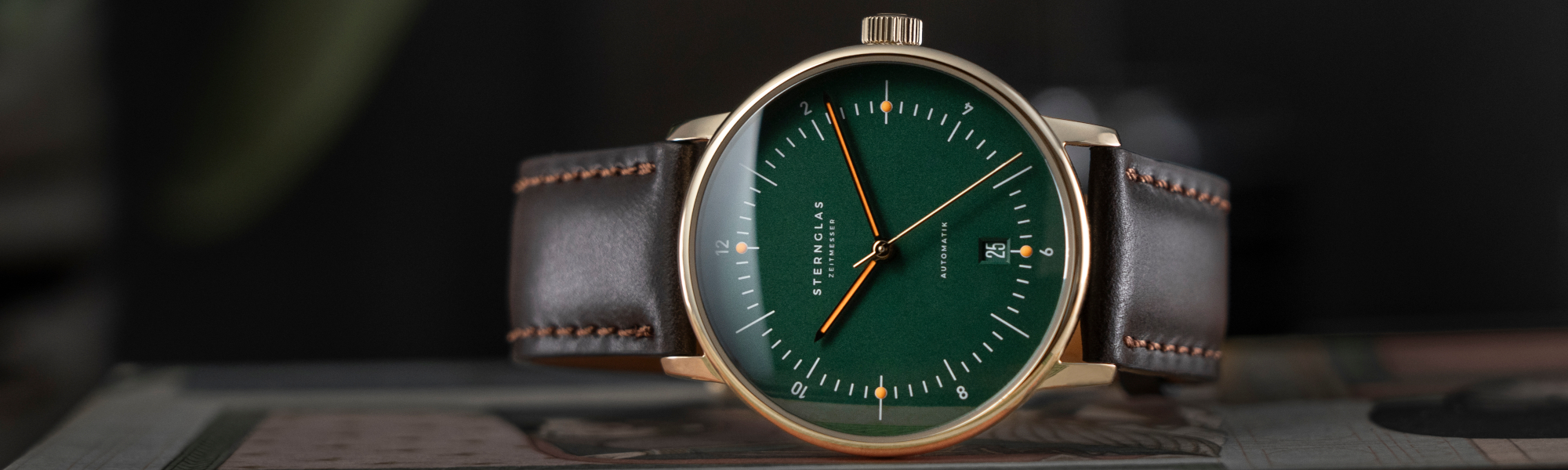 Sternglas Markenbanner