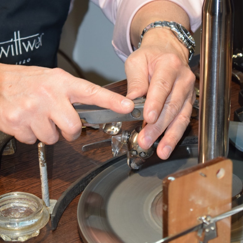 Juwelier Roller | Leo Wittwer Event _ Diamantschleifer