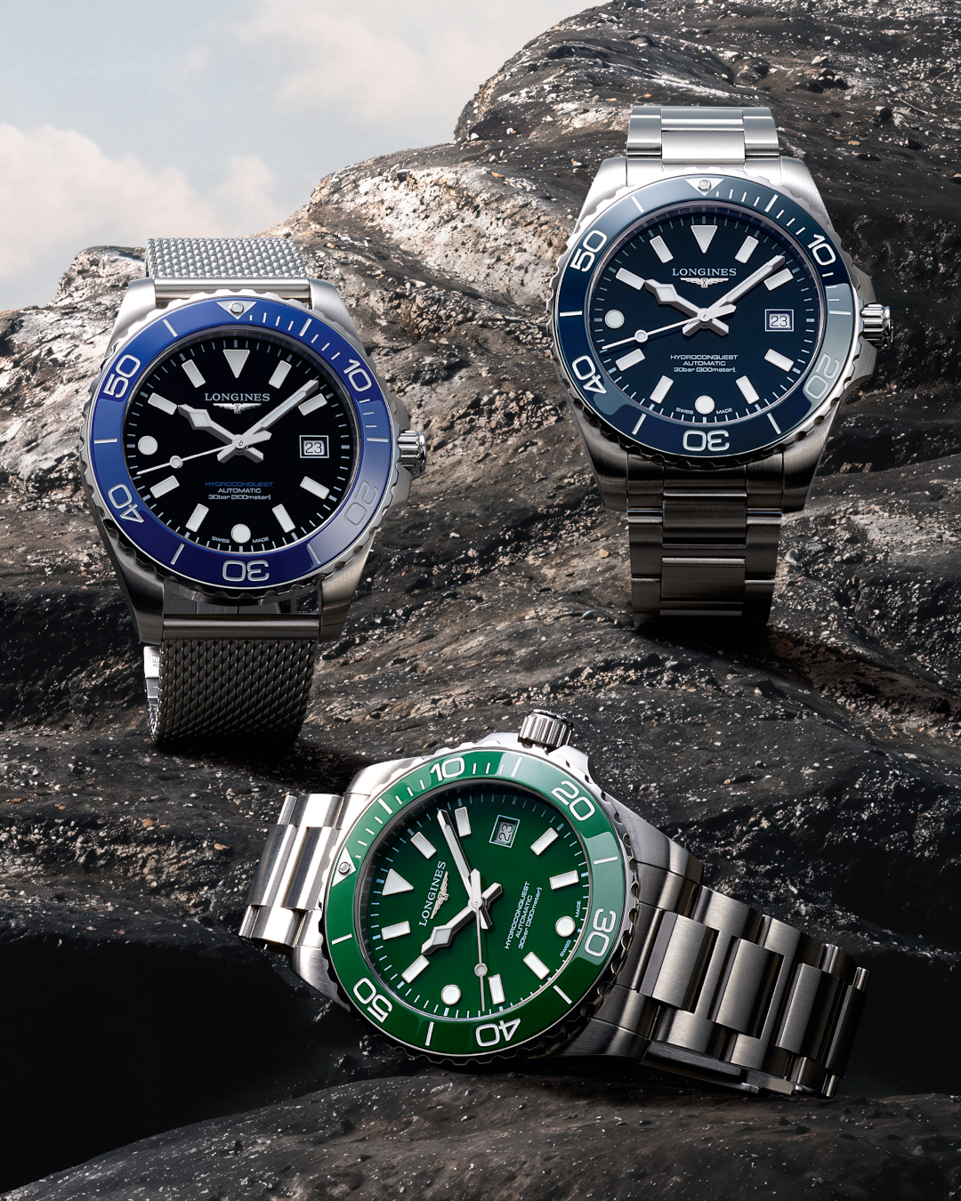 Longines Markenbanner Hydroconquest mobil