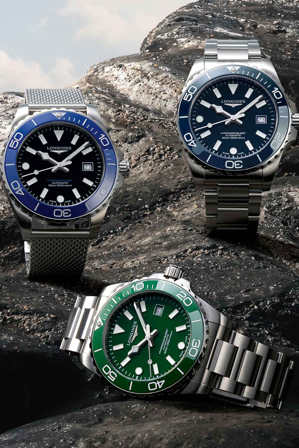 Longines Markenbanner Hydroconquest mobil