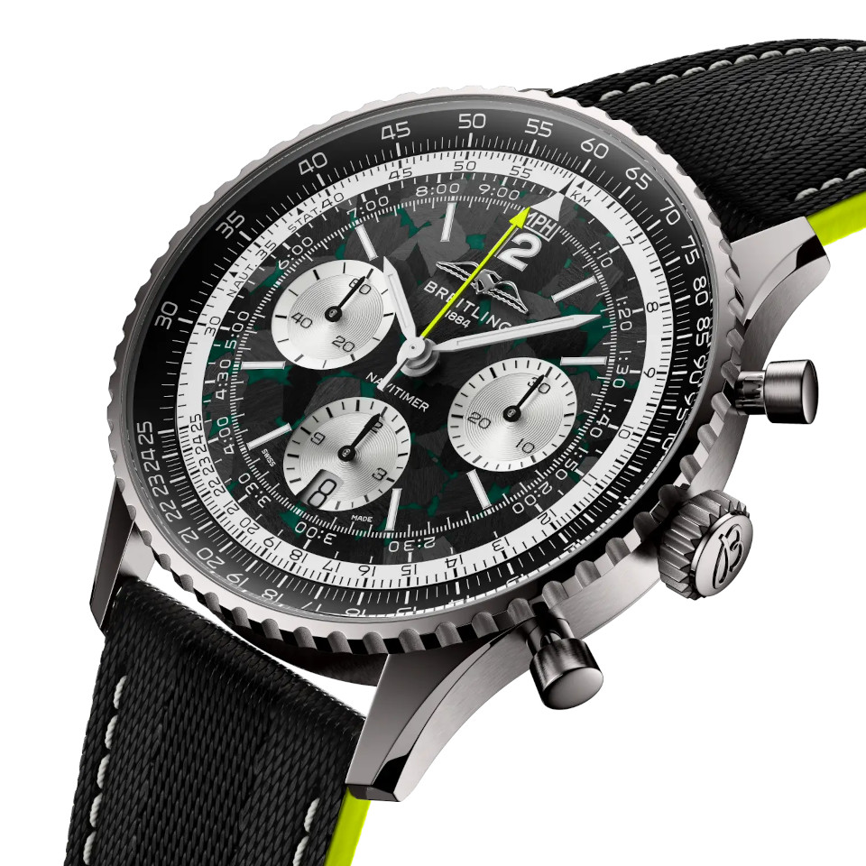 Breitling Navitimer B01 Chronograph 43 Titan Aston Martin Aramco Formula ONE™ Team Limited Edition