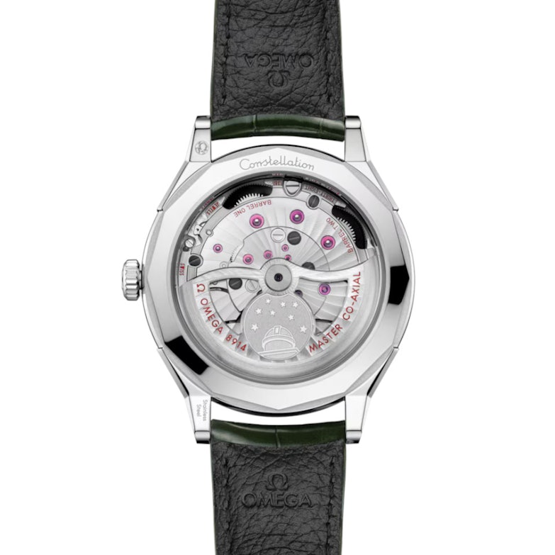 Omega Constellation Observatory Automatik Edelstahl 39mm Gehäuseboden