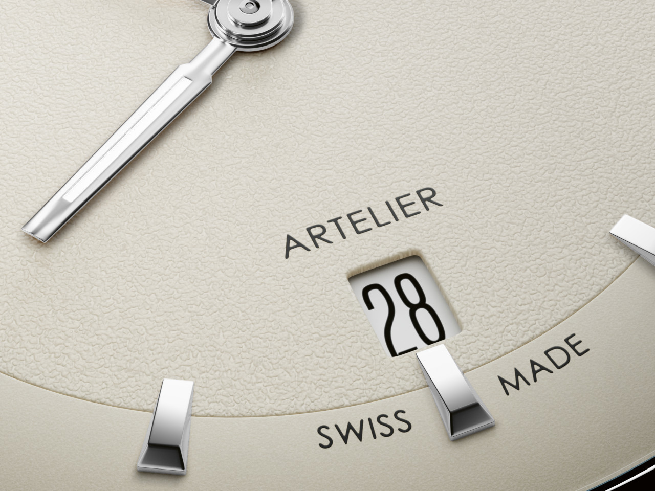 Oris Artelier Date Automatik Edelstahl 38mm weißes Zifferblatt Metallband