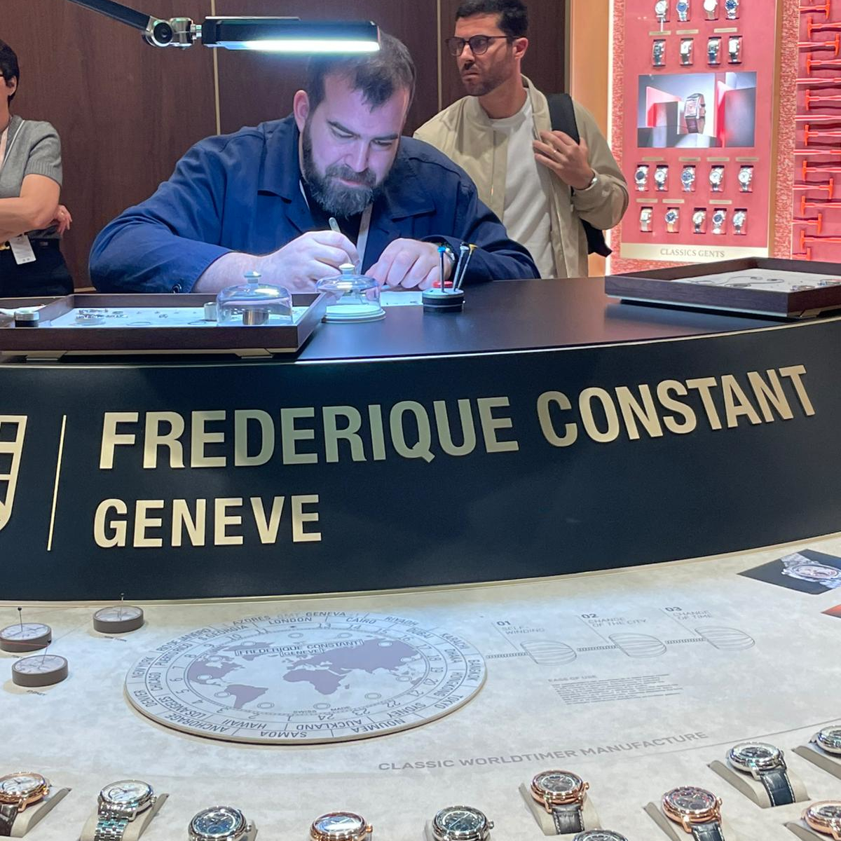 Juwelier Roller - Watches & Wonders 2026 | Frederique Constant Messestand