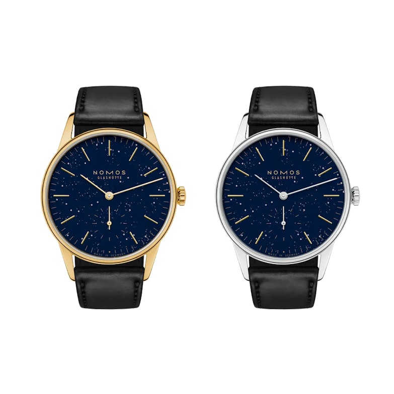 Nomos Glashütte Twice Unique Urania Orion