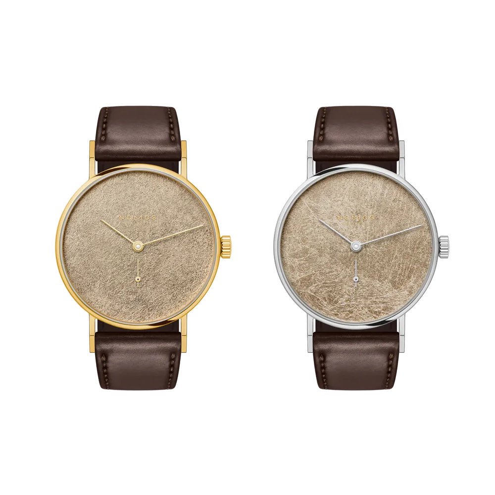 Nomos Glashütte Twice Unique Auric Tangente 33