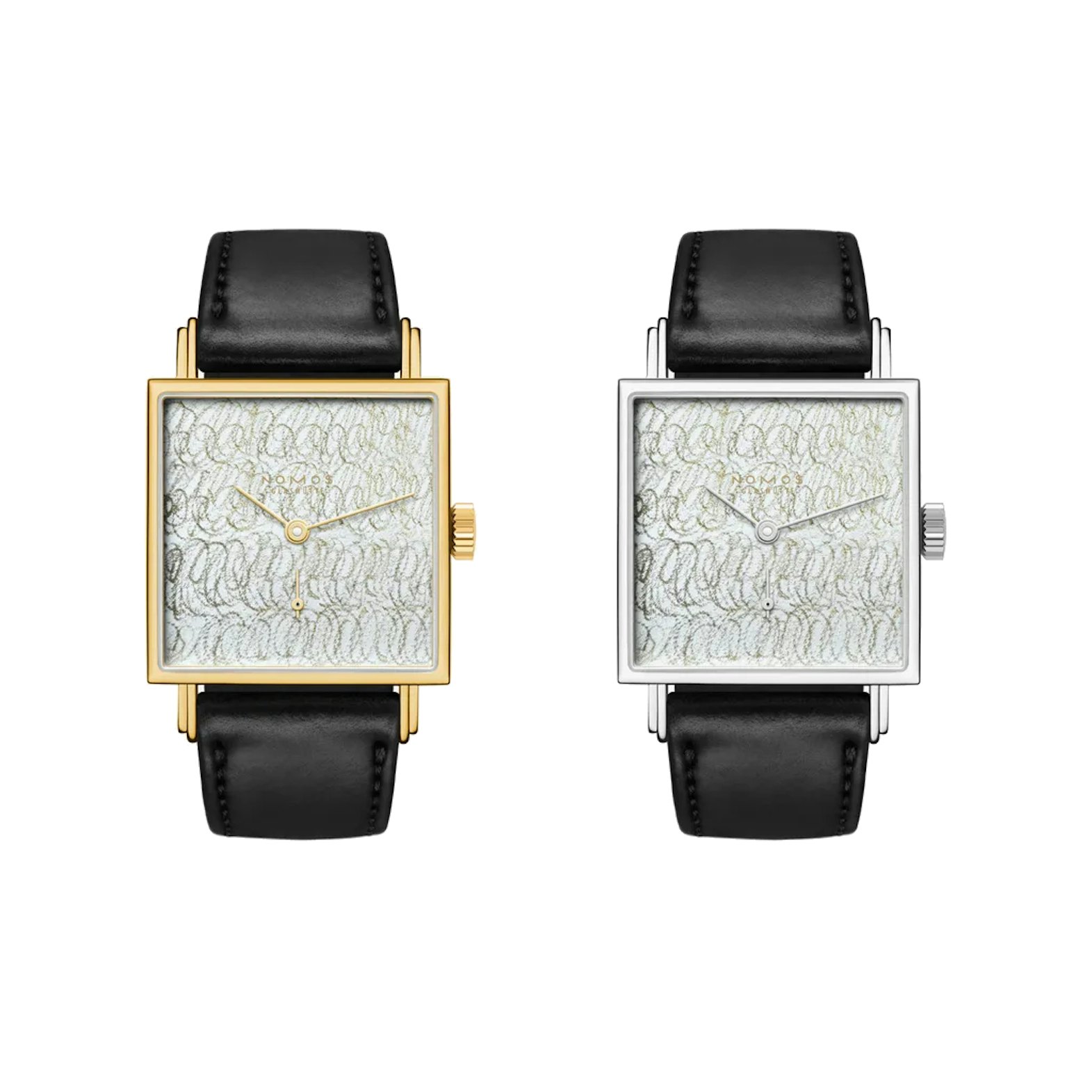 Nomos Glashütte Twice Unique Scribble Tetra 27