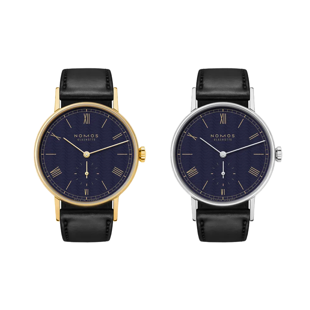 Nomos Glashütte Twice Unique Moiré Ludwig