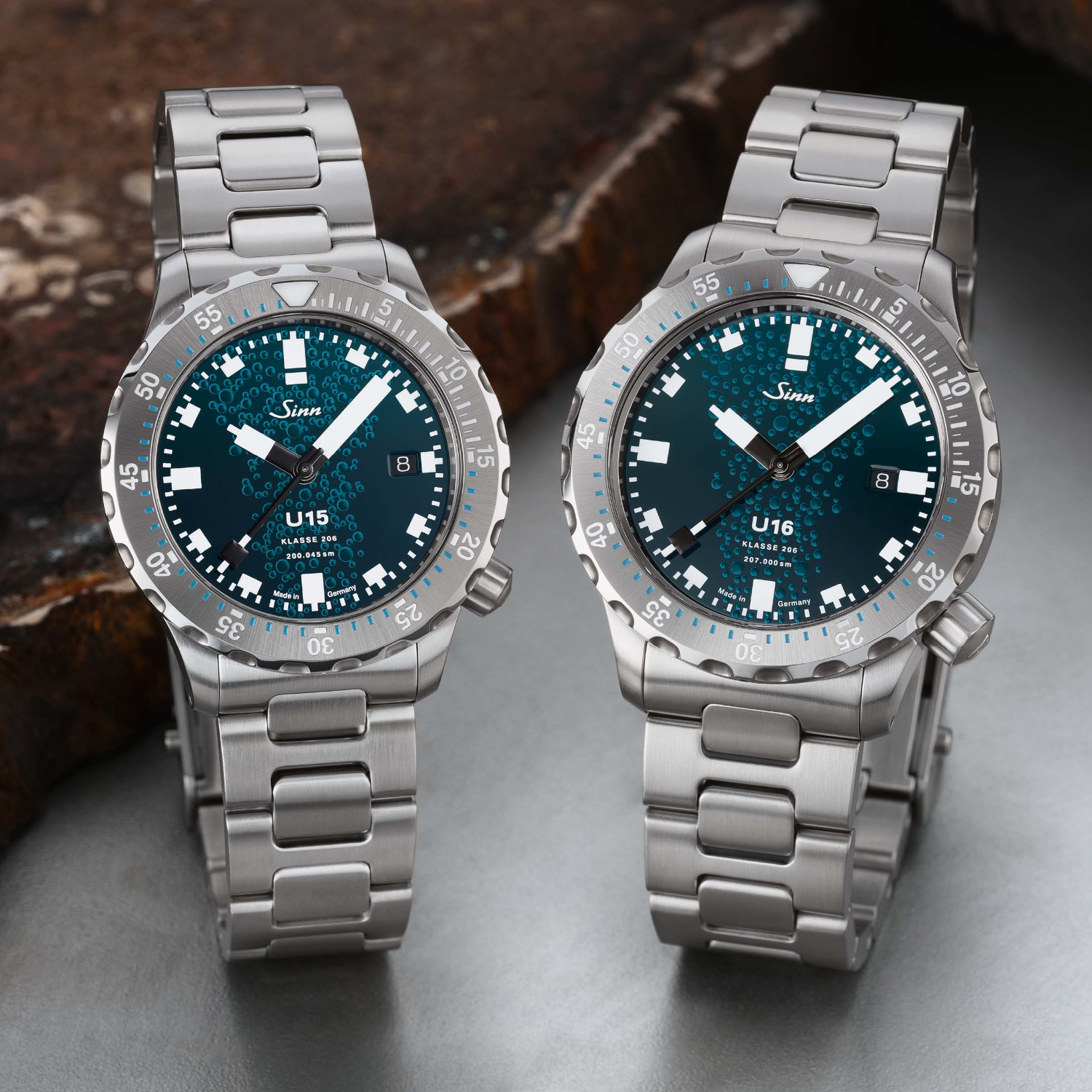 Sinn U15 und U16 Taucheruhr Automatik Limited Edition