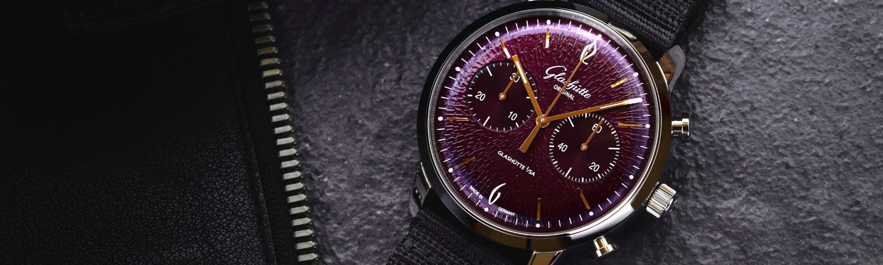 Startseitenbanner Glashütte Original Sixties Chronograph Annual 2026