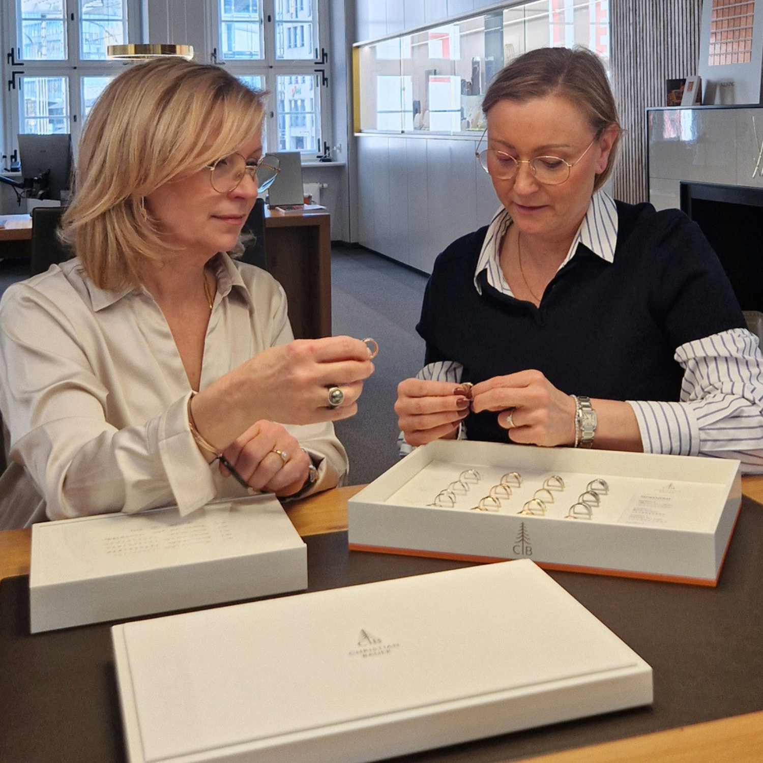 Trauringberatung bei Juwelier Roller | Individuelle Konfiguration