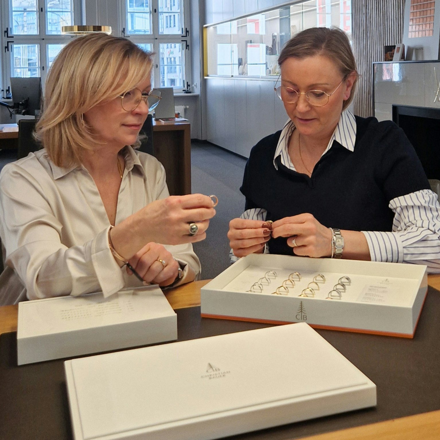 Trauringberatung bei Juwelier Roller | Individuelle Konfiguration