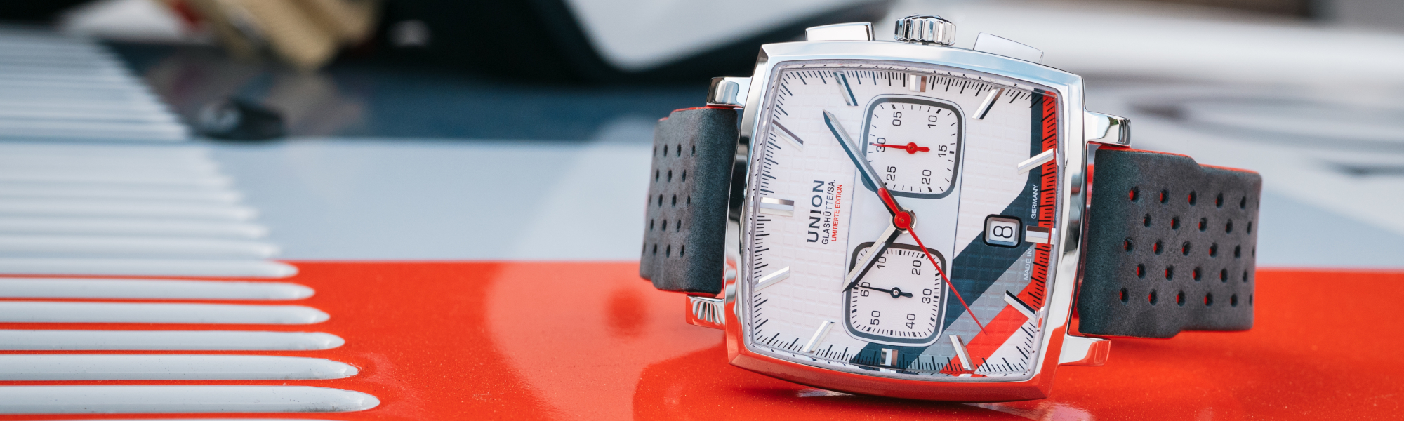 Union Glashütte Markenbanner Sachsen Classic 2026 - Averin Chronograph