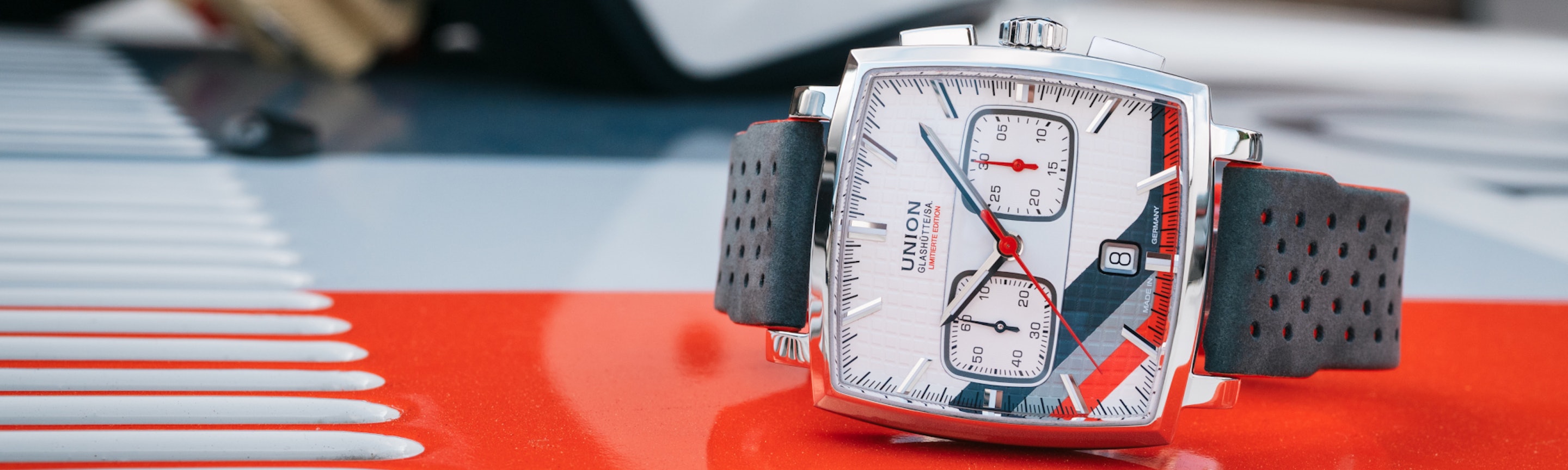 Union Glashütte Markenbanner Sachsen Classic 2026 - Averin Chronograph