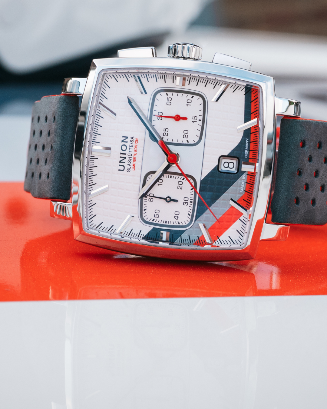 Union Glashütte Markenbanner mobil Sachsen Classic 2026 - Averin Chronograph