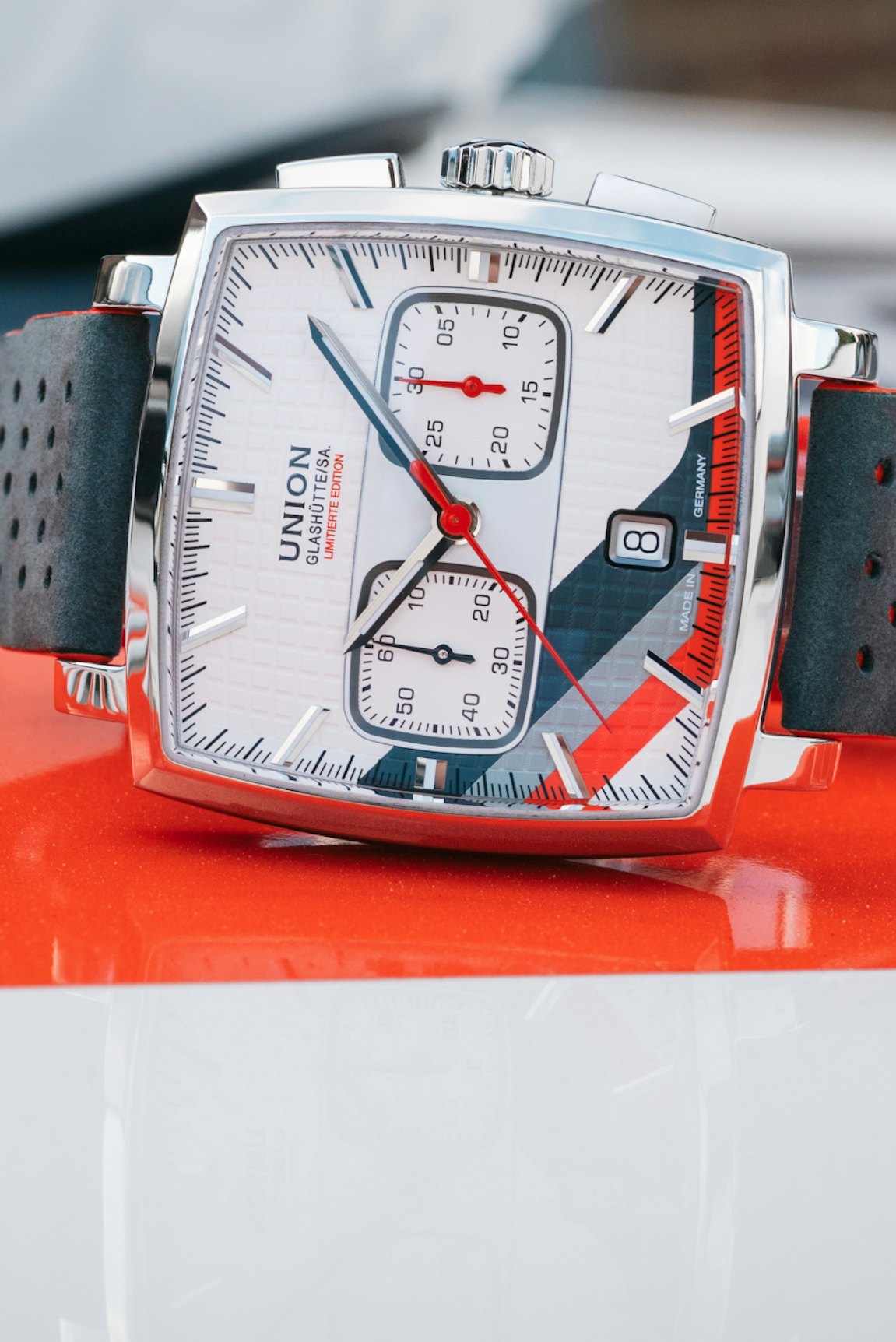 Union Glashütte Markenbanner mobil Sachsen Classic 2026 - Averin Chronograph