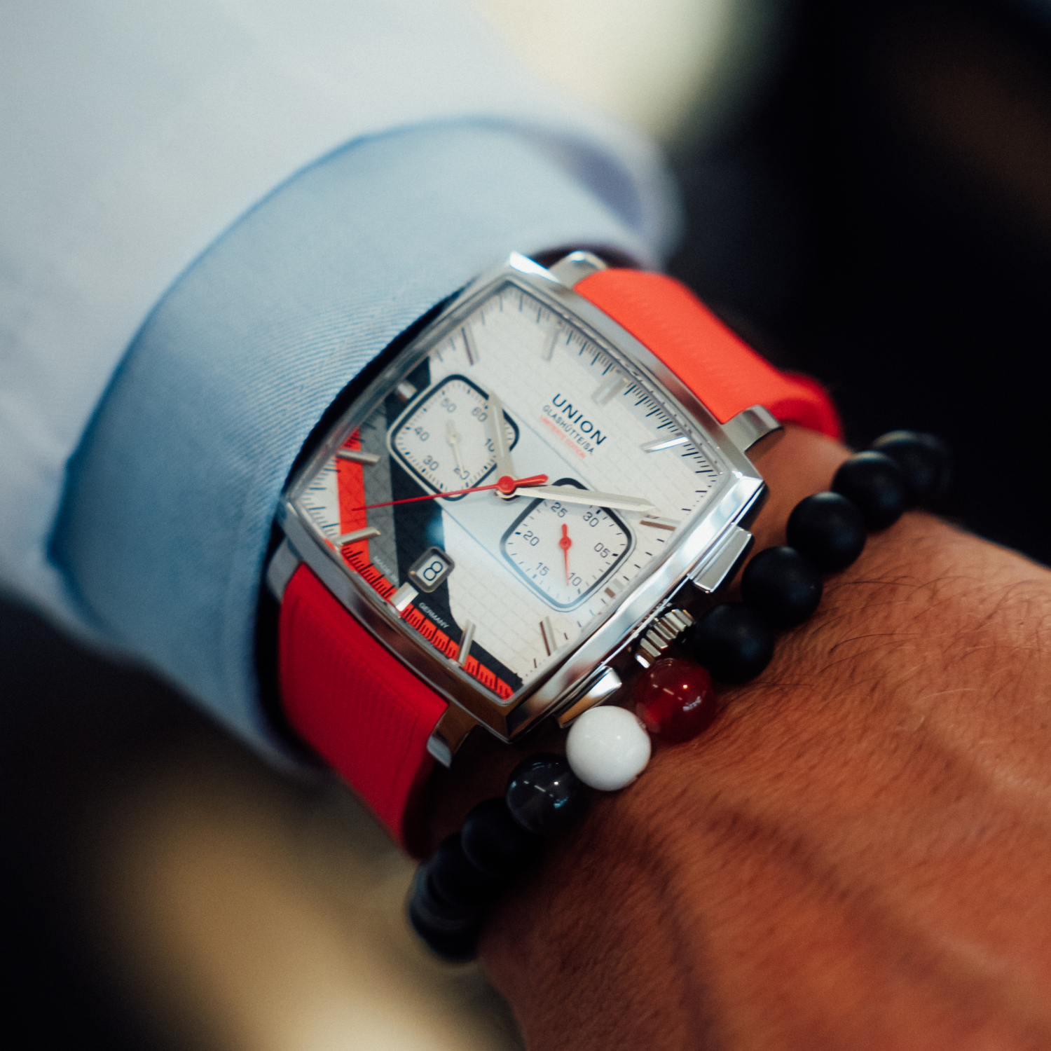 Averin Chronograph Sachsen Classic 2026 mit Kautschukband