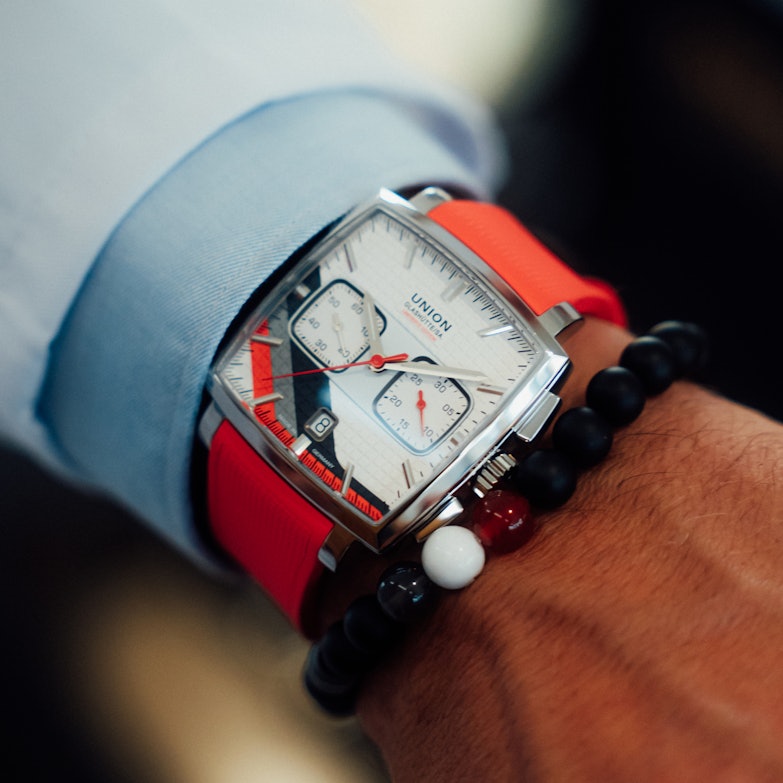 Averin Chronograph Sachsen Classic 2026 mit Kautschukband