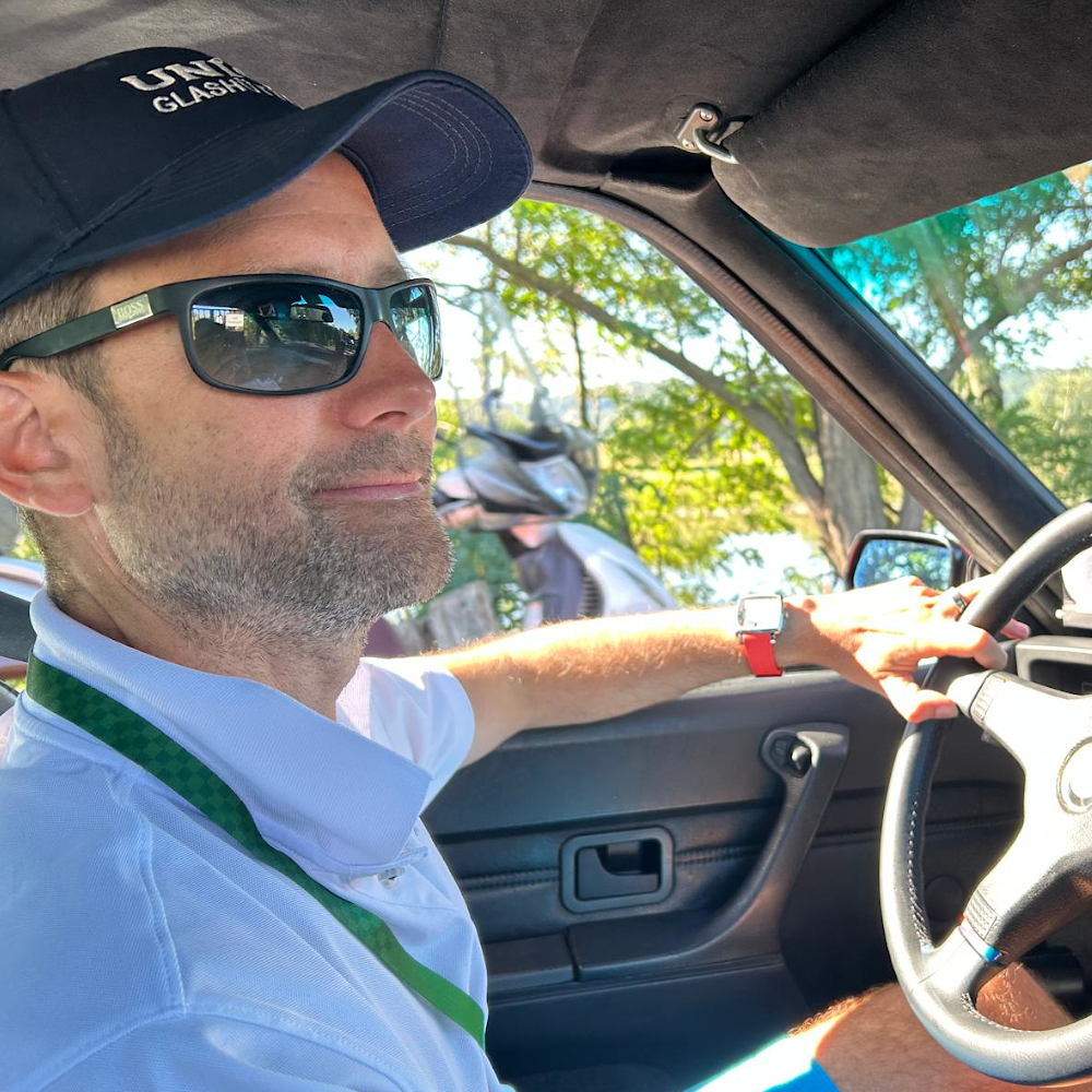 Sachsen Classic 2026 - Carsten in Auto