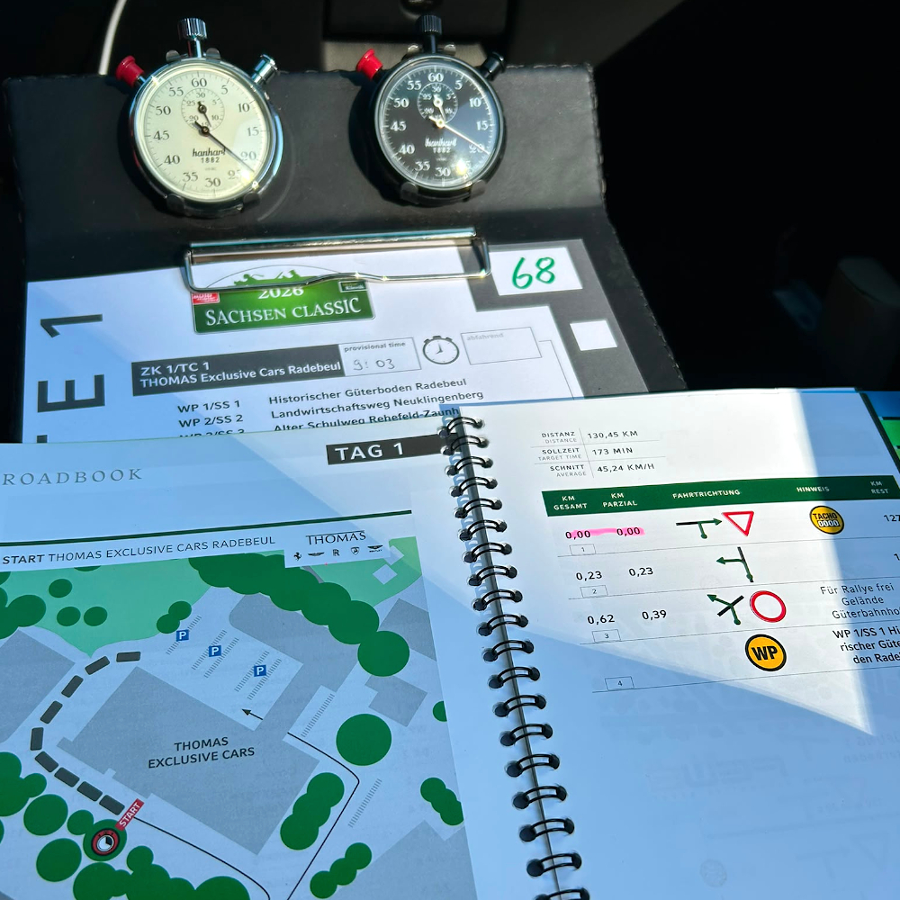 Sachsen Classic 2026 - Roadbook Tag 1