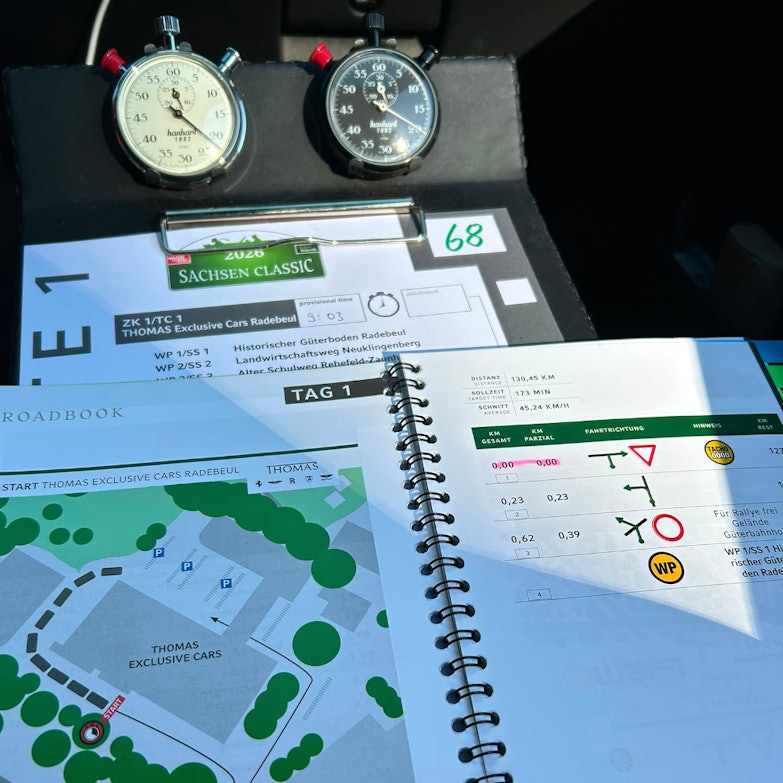 Sachsen Classic 2026 - Roadbook Tag 1
