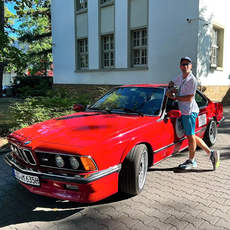 Sachsen Classic 2026 -Carsten mit seinem BMW