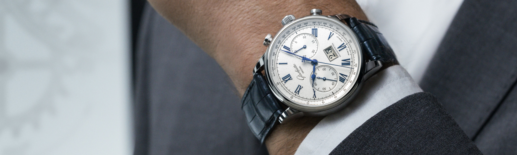 Startseitenbanner Glashütte Original Senator Chronograph
