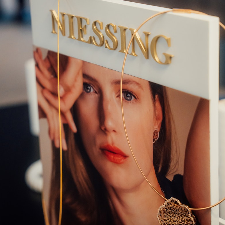 Event 40 Jahre Niessing Schnur | Display