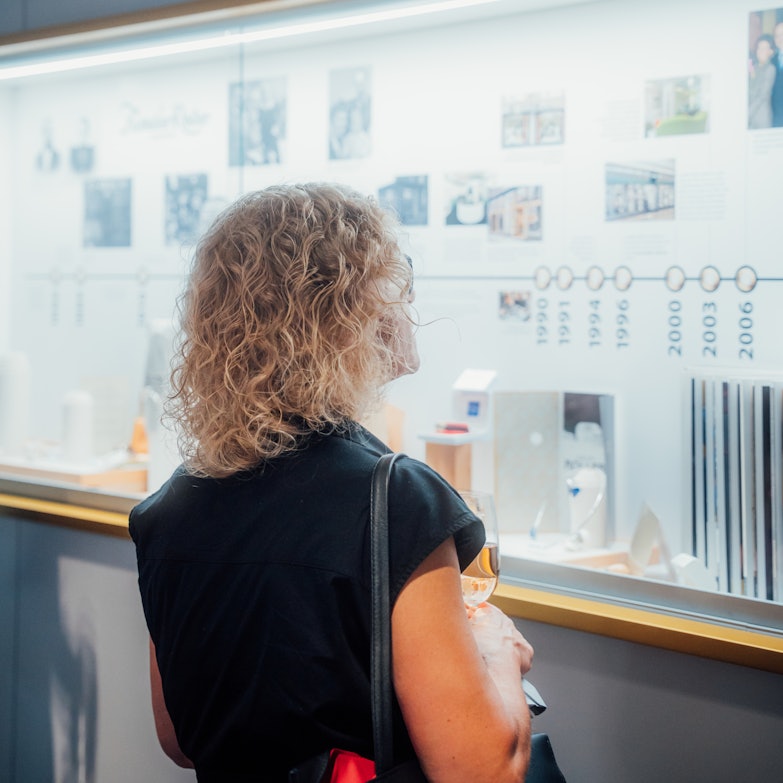 Event 40 Jahre Niessing Schnur | Zeitstrahl