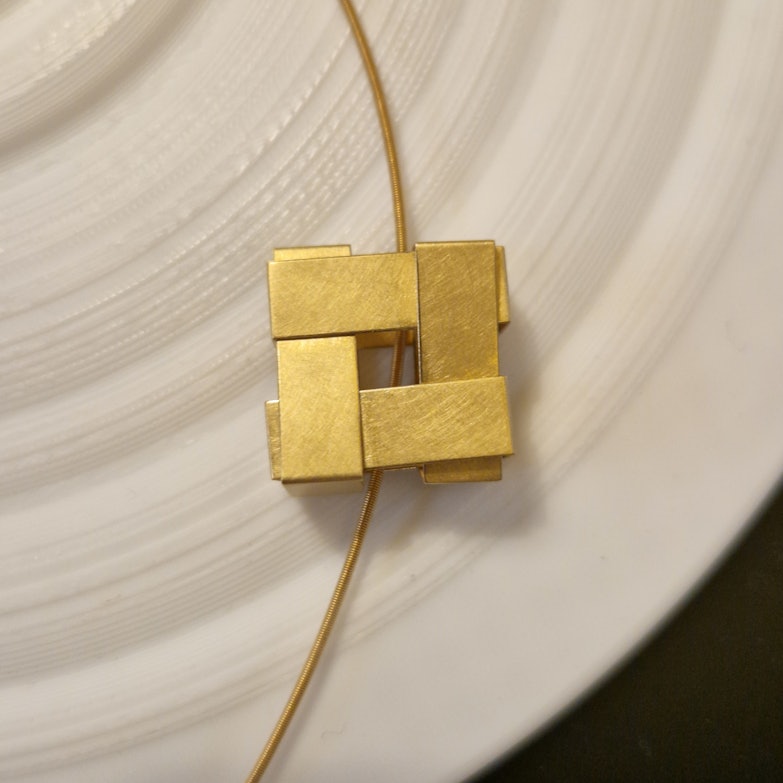 Event 40 Jahre Niessing Schnur | Cube Anhänger