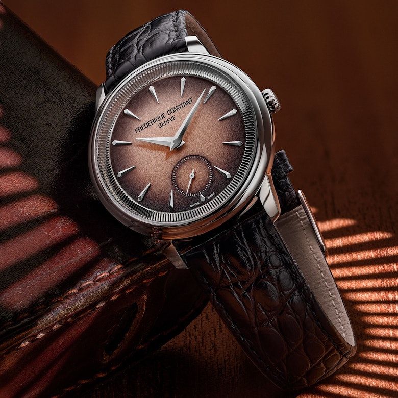 Frederique Constant Classics Moneta Handaufzug Edelstahl 38,5mm FC-435BBL3S6