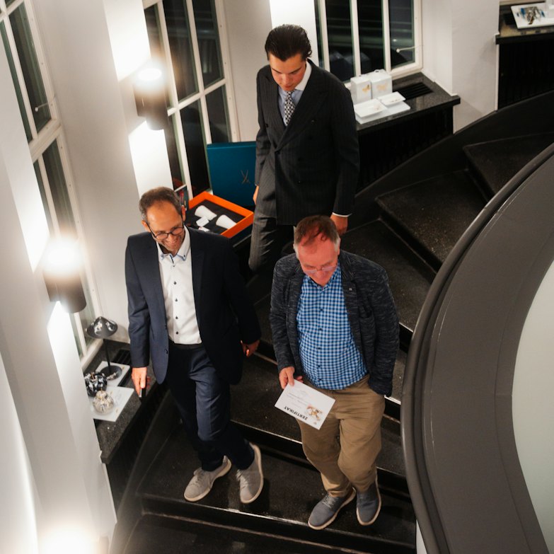TAG Heuer Watchmaking Class | Carsten und Phillip
