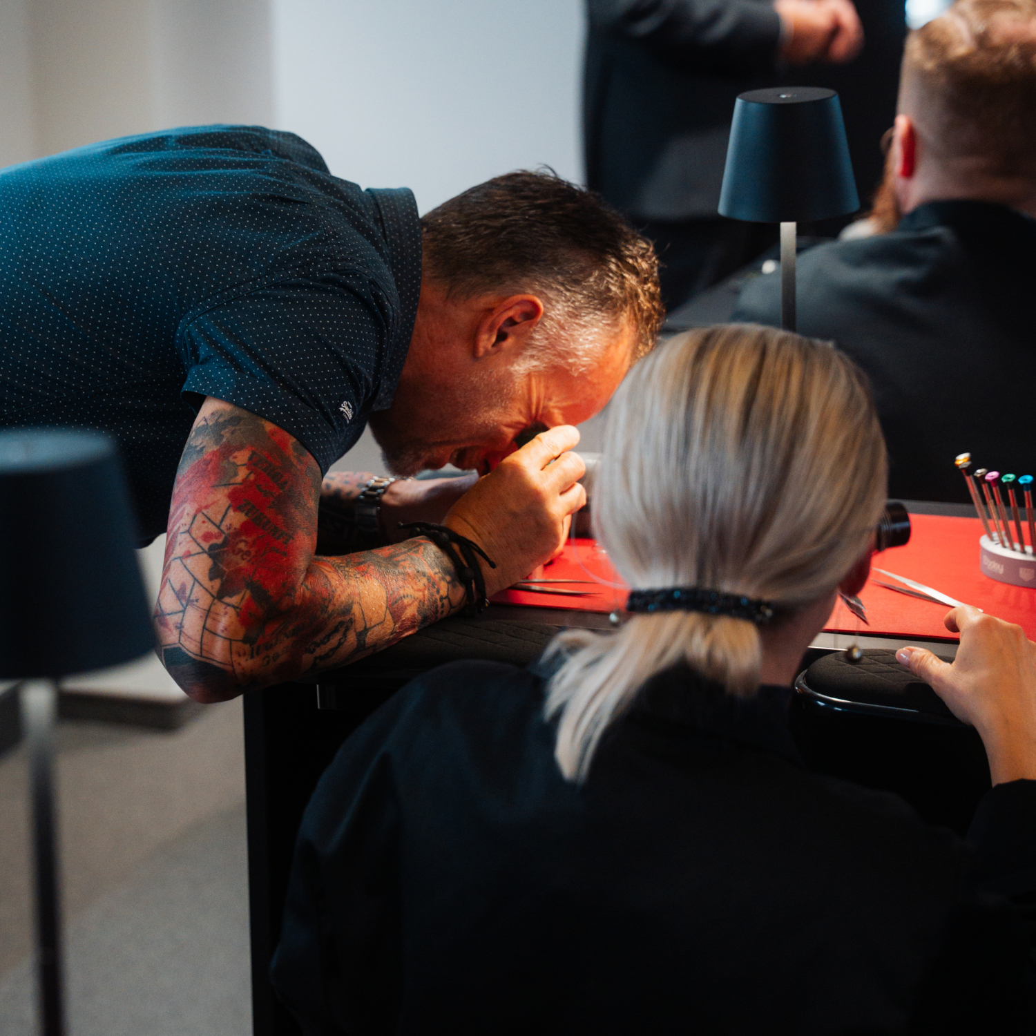 TAG Heuer Watchmaking Class | Unterstützung Mario Held