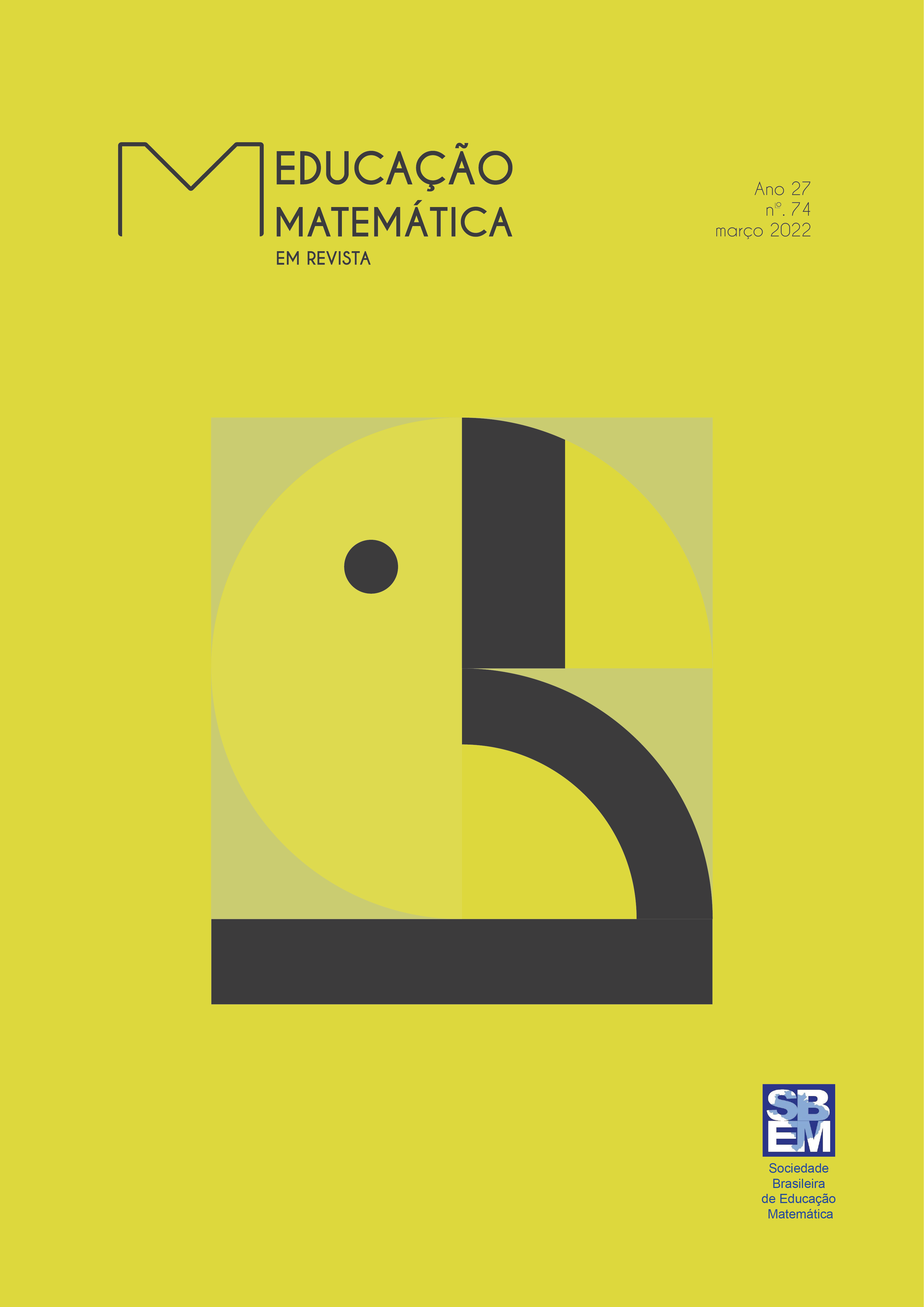 Capa da Educação Matemática em Revista