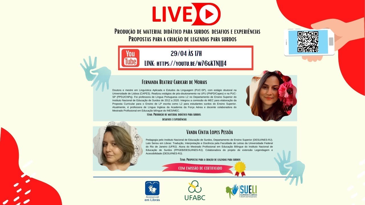 Produção de Material Didático para surdos: Desafios e Experiências e Propostas para a criação de legendas para Surdos