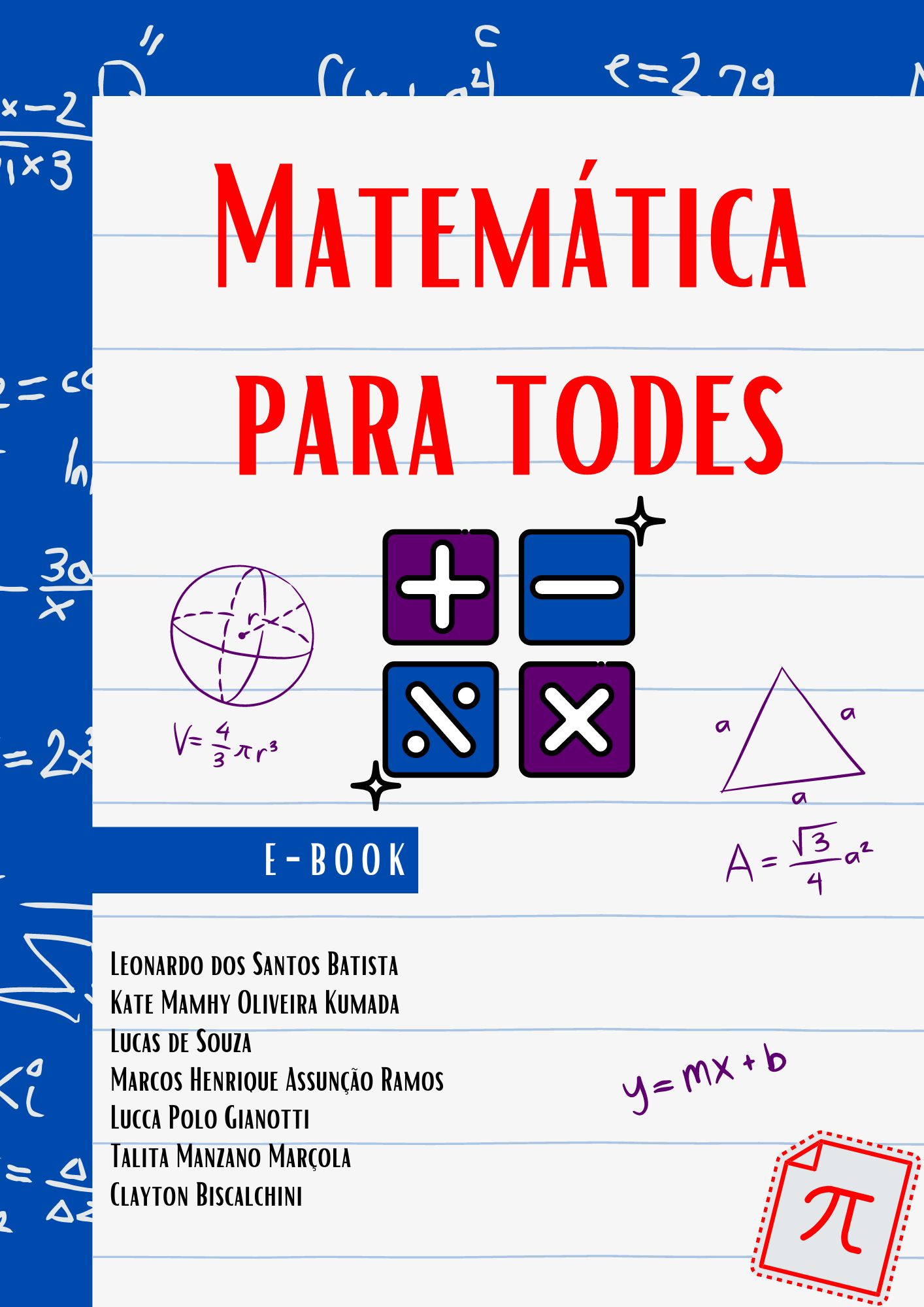 Capa para a publicação Matemática para todes