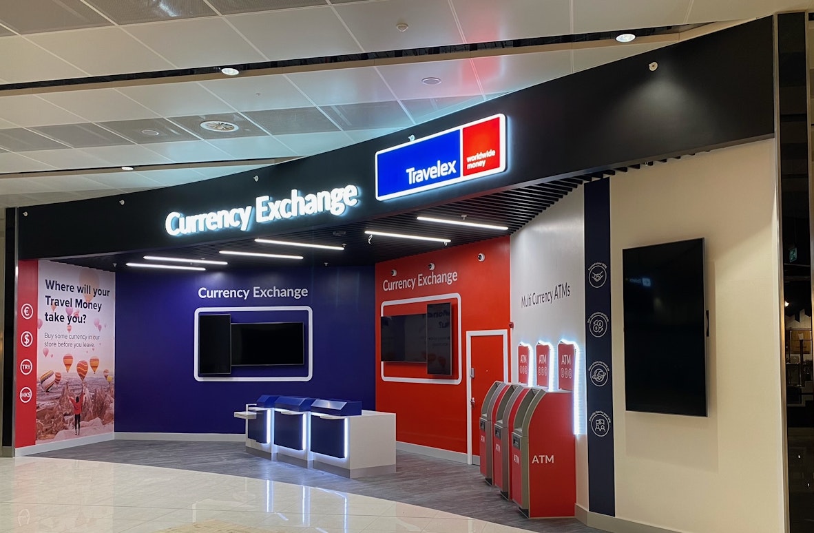Travelex Currency Exchange Manchester Airport R&M Developments