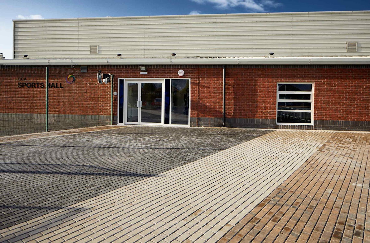 Beamont Collegiate Exterior Paving