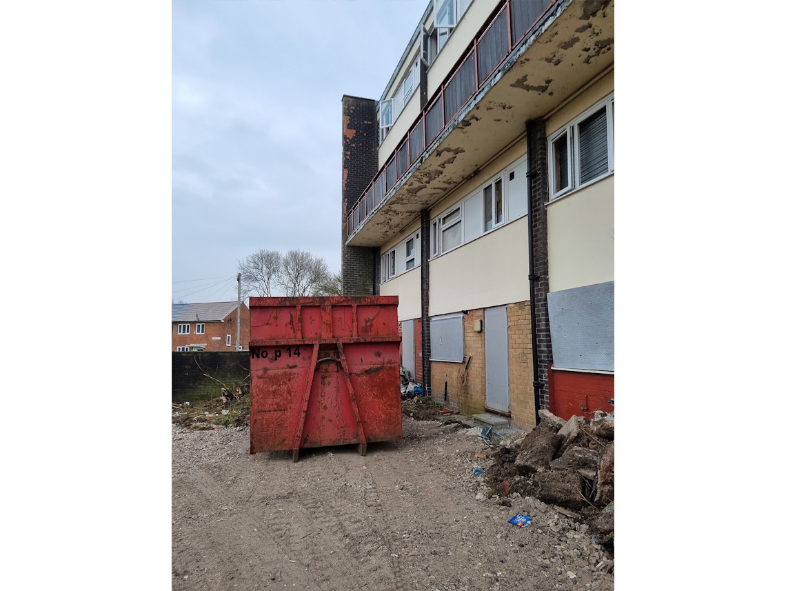 Bridgnorth Maisonettes Demolition