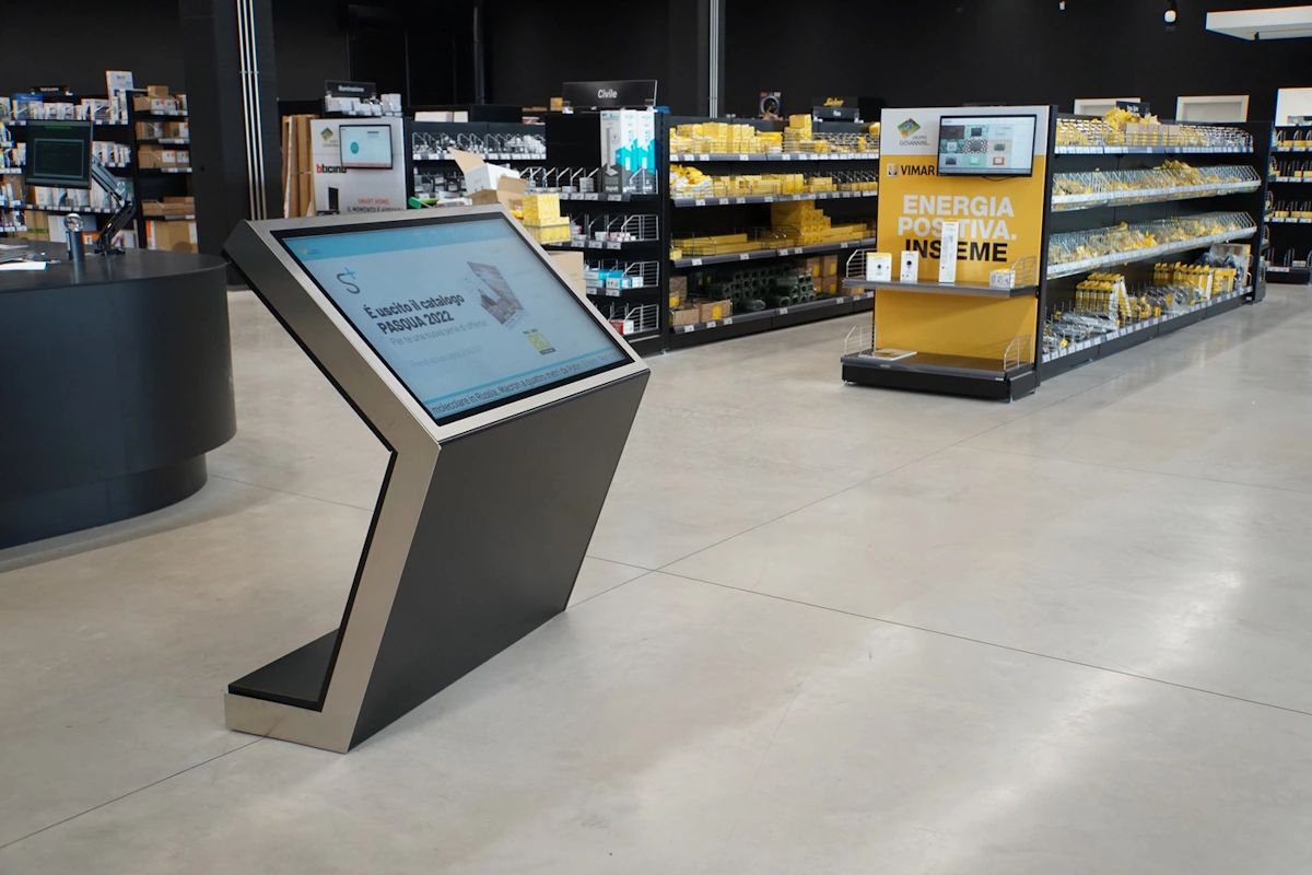 Digital Signage per retail store