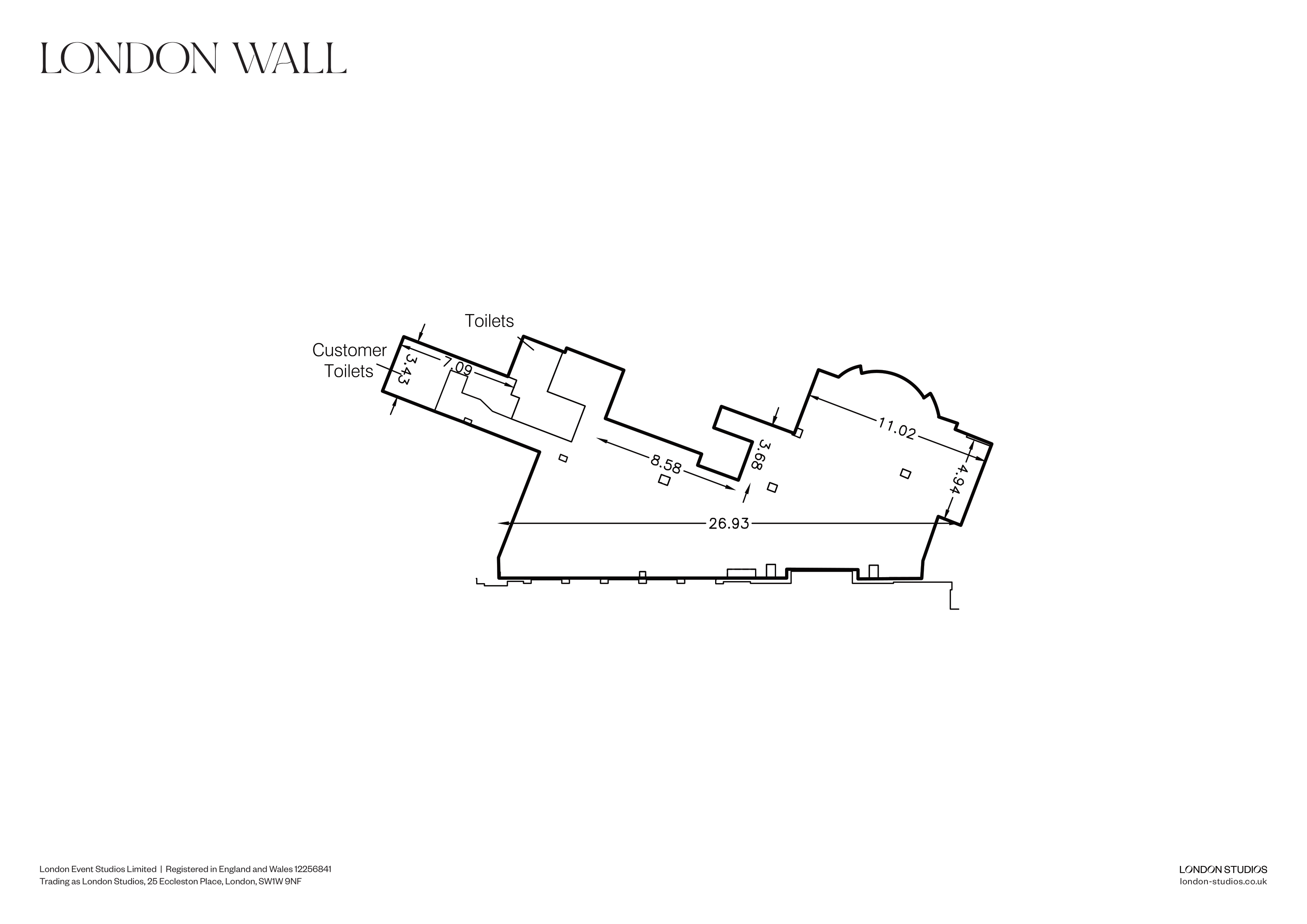 London Wall - Alban Walk