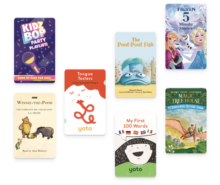A Selection Of Cards Including Frozen 5 Minute Stories Kidz Bop 