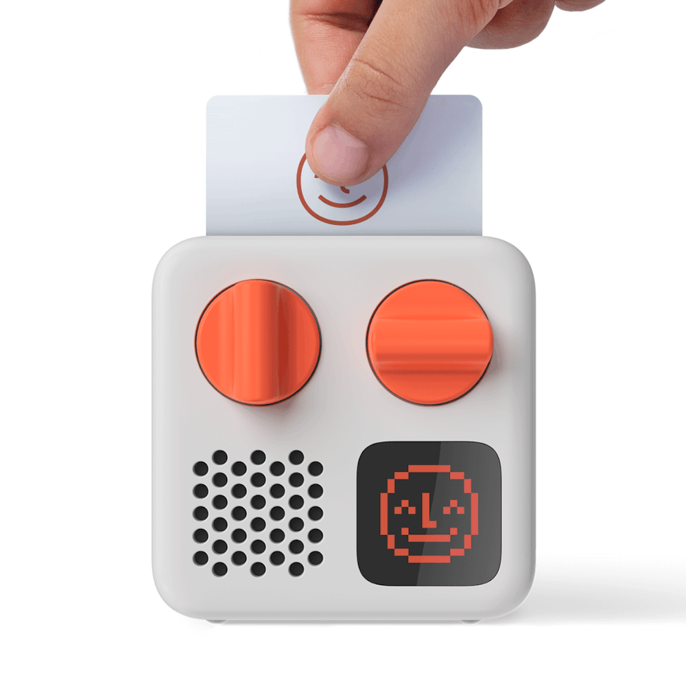 Make and share your own cards. Turn (almost) any audio into Yoto Cards for kids to control.