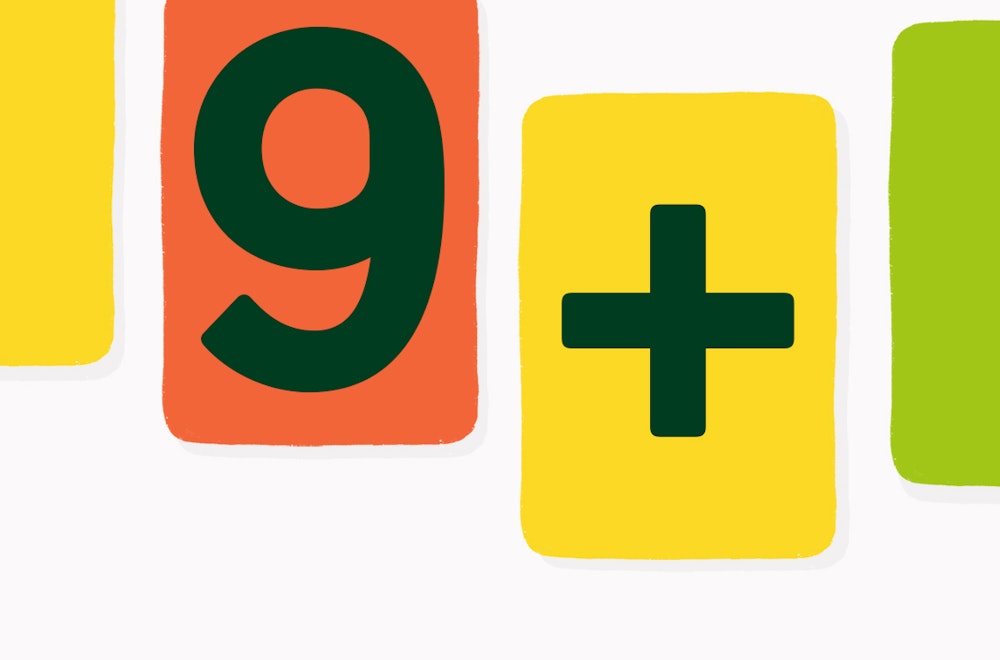 9+ Card range