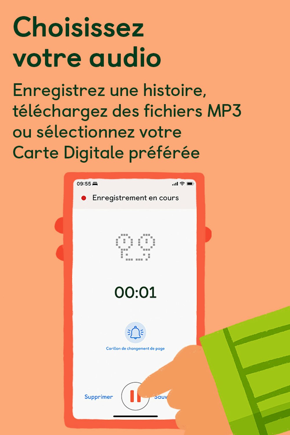 Choisissez votre audio