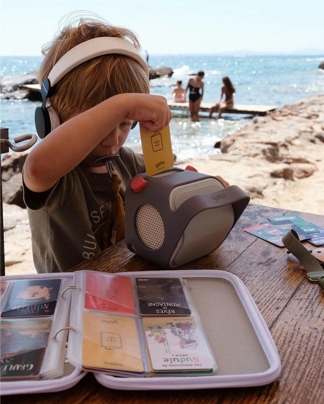 Yoto Player en vacances