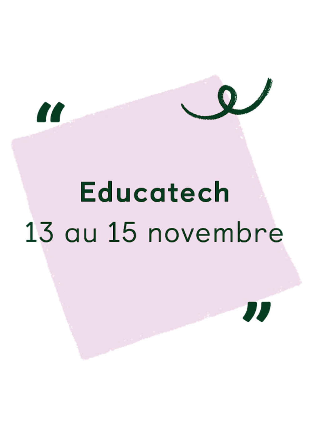 Edecatech 13 - 15th Nov