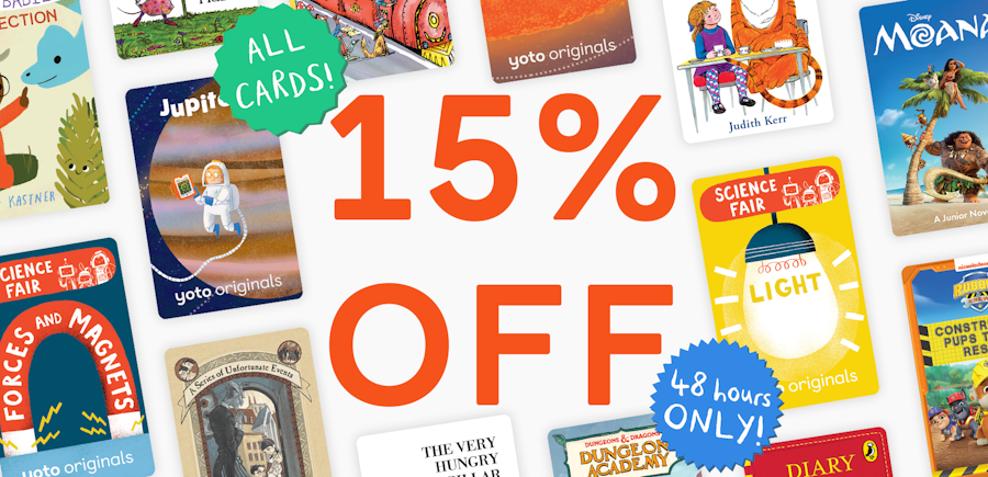 15% off all content!