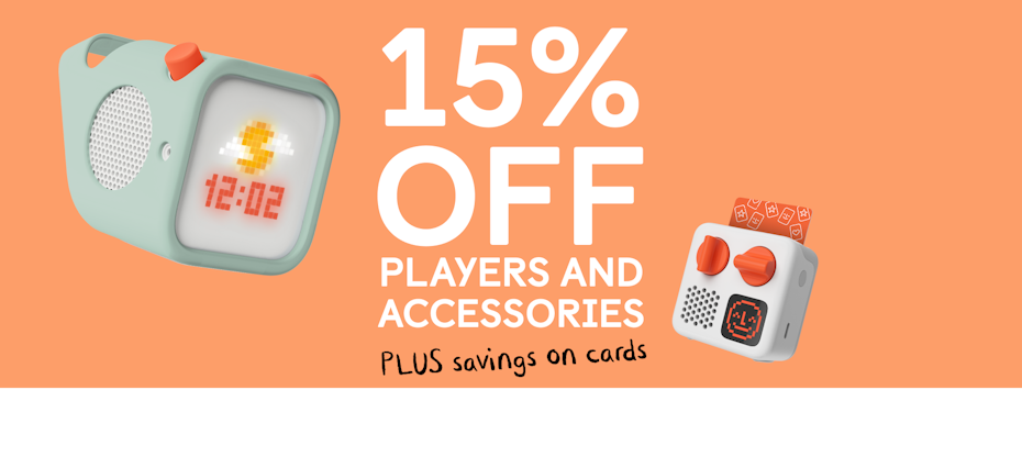 15% Off Players and Accessories