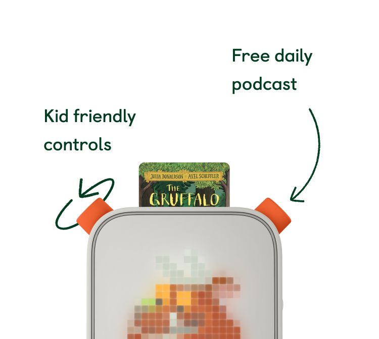 Yoto Player Kid Friendly Controls and Free Daily Podcast